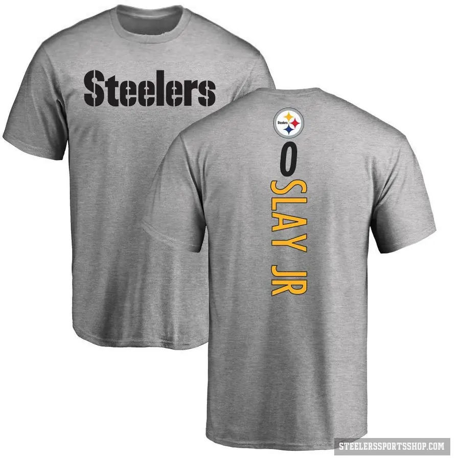 Youth ＃0 Darius Slay Jr. Pittsburgh Steelers Ash Backer T-Shirt