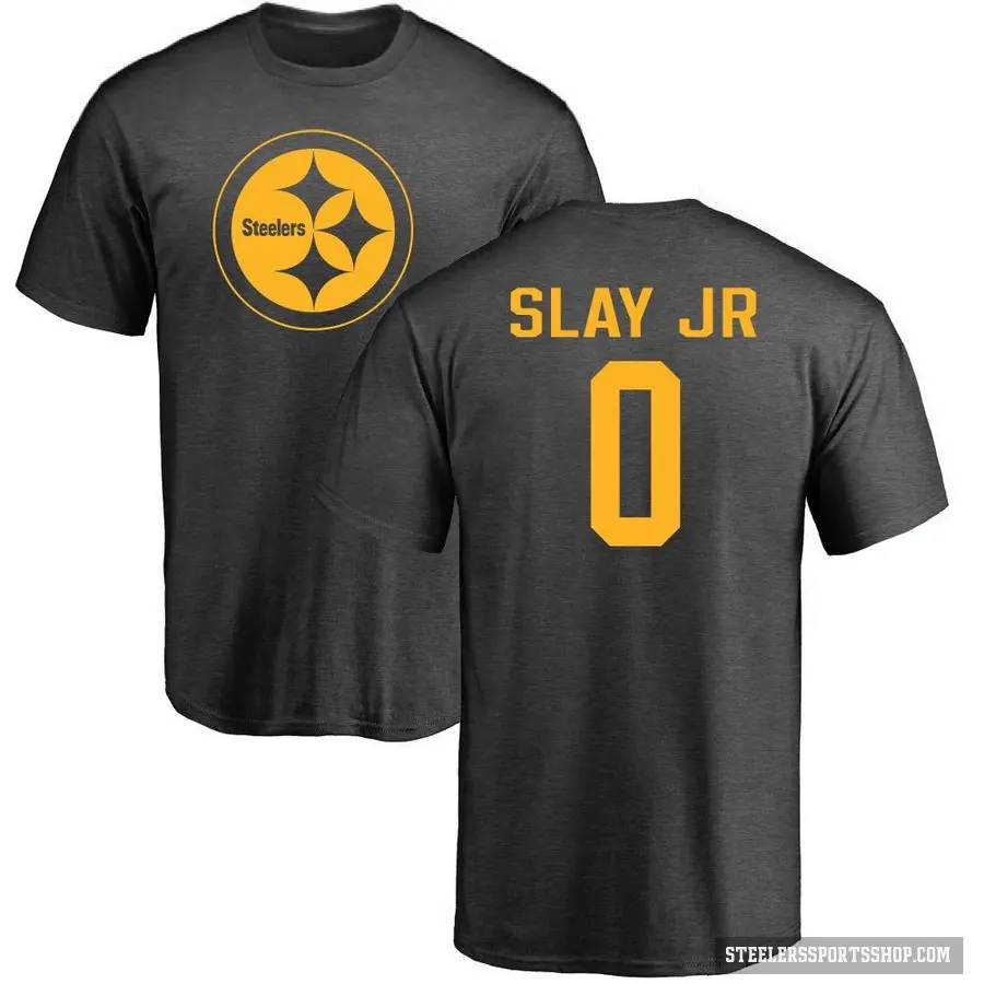 Youth ＃0 Darius Slay Jr. Pittsburgh Steelers Ash One Color T-Shirt