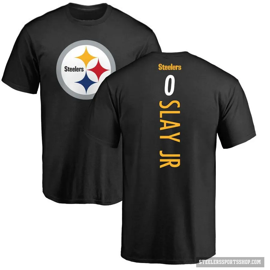 Youth ＃0 Darius Slay Jr. Pittsburgh Steelers Black Backer T-Shirt